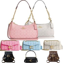 1:1 coachbagas RIGHT logo pink tabby 26 WOW Teri 25 shoulder bag Designer Bags 2026 Trends shoulder bag crossbody bag wallet purse sac handbag 12A.